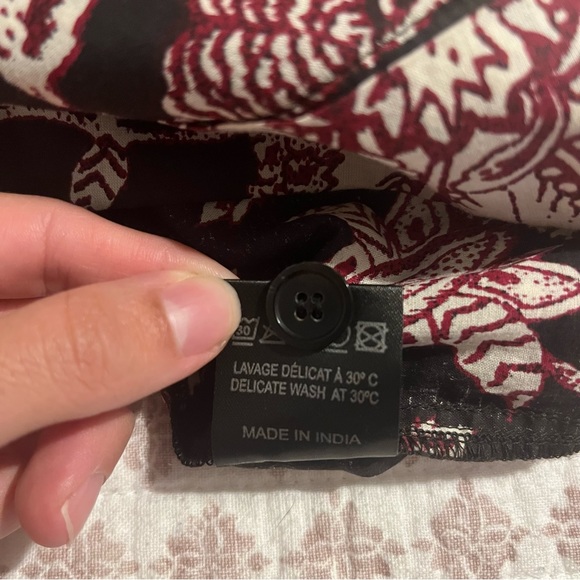 Isabel Marant | Floral Paperbag Cotton Shorts - Picture 5 of 8